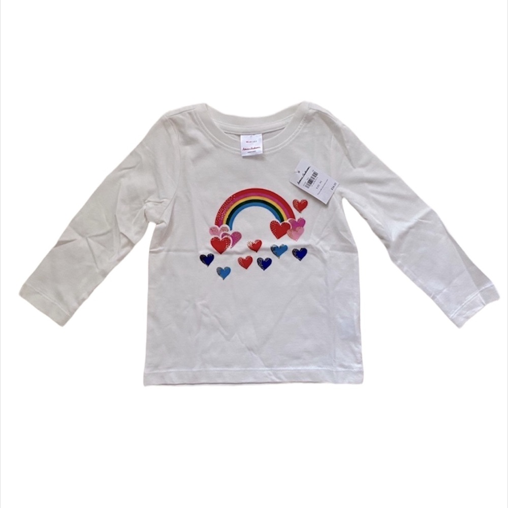 NWT Hanna Andersson Loved Art Tee